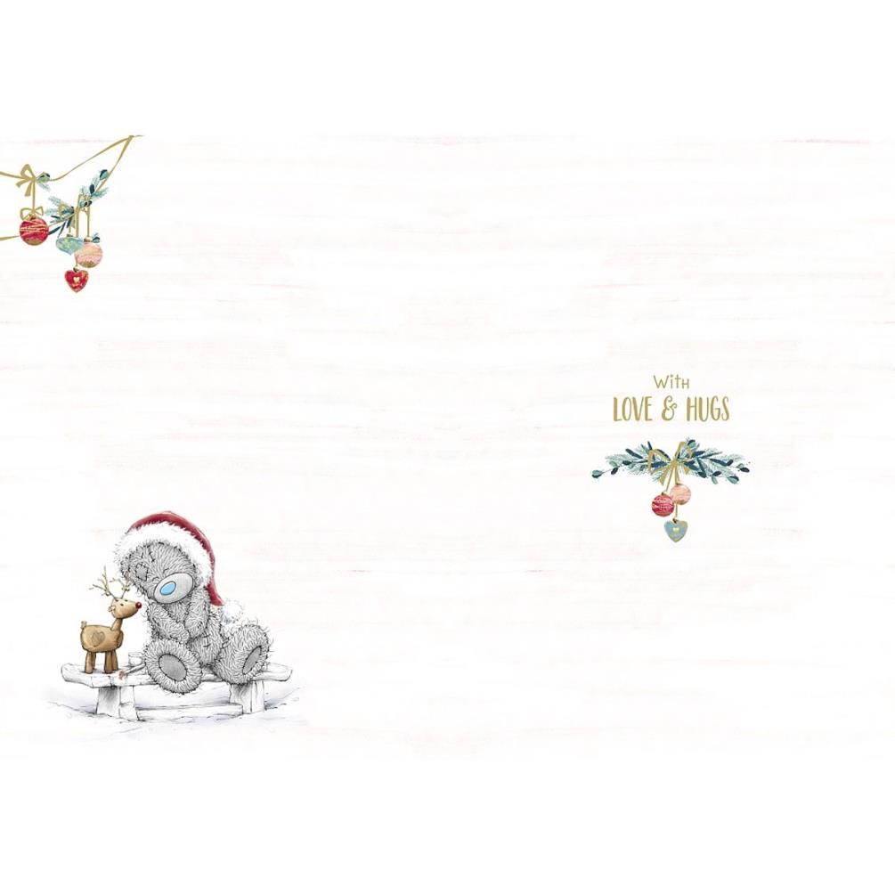 Godson Me to You Bear Christmas Card Extra Image 1